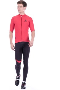 Etxeondo cortavientos ciclismo hombre MAILLOT M/C WS TEAM EDITION ROJO vista detalle