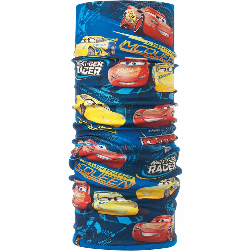 Buff tubular infantil POLAR TOP CARS BLUE vista frontal