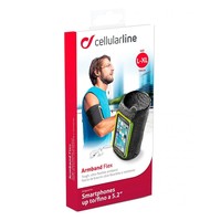 Cellular Line soporte móvil NEOPRENE ARMBAND FLEX L/XL BLACK 01