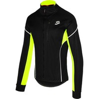 Spiuk cortavientos ciclismo hombre TEAM HOMBRE 2017 NEGRO/AMARILLO AV 03