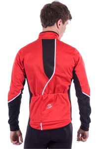 Spiuk cortavientos ciclismo hombre CHAQUETA RACE HOMBRE 2016 ROJO vista trasera