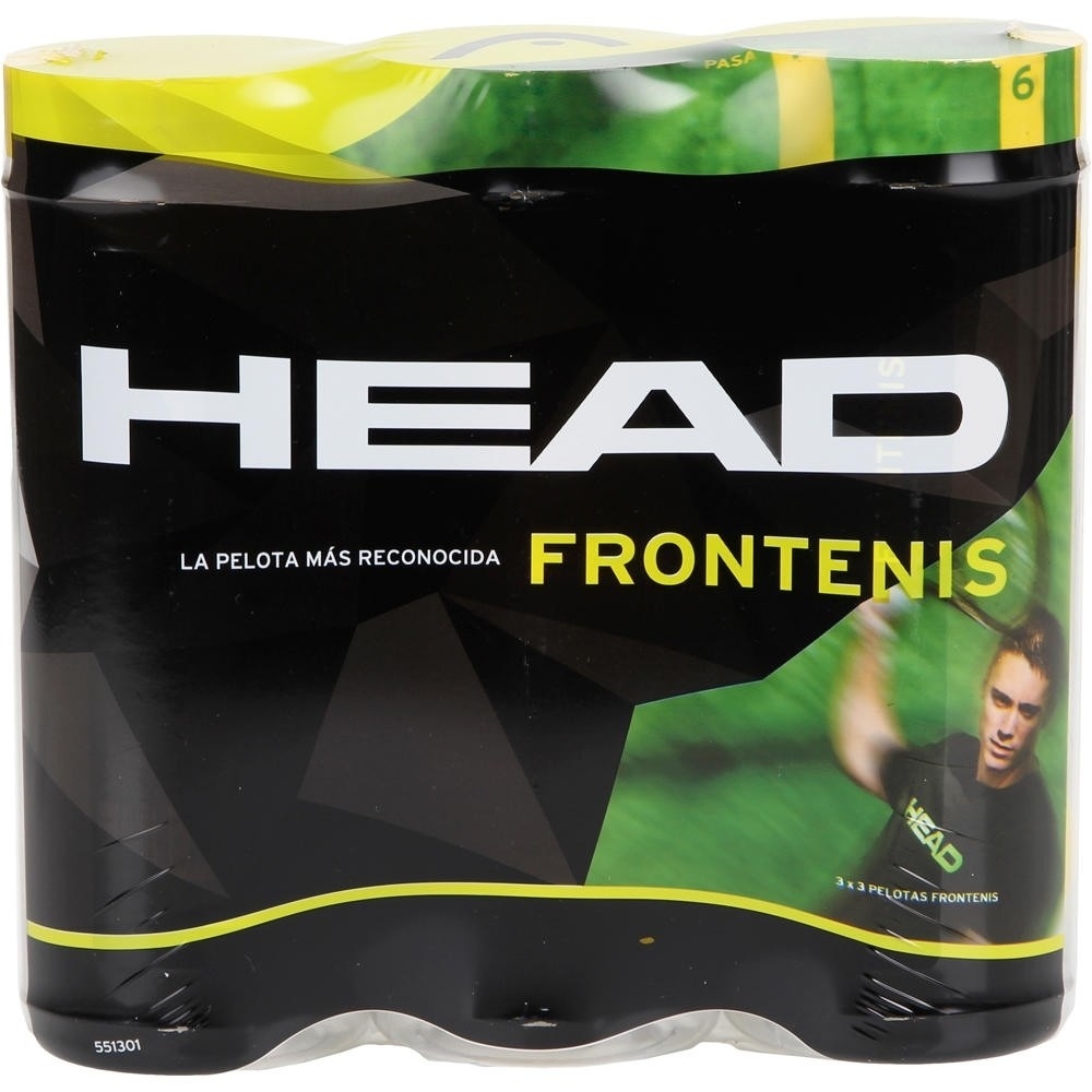 Head pelota frontenis TRIPACK FRONTENIS vista frontal