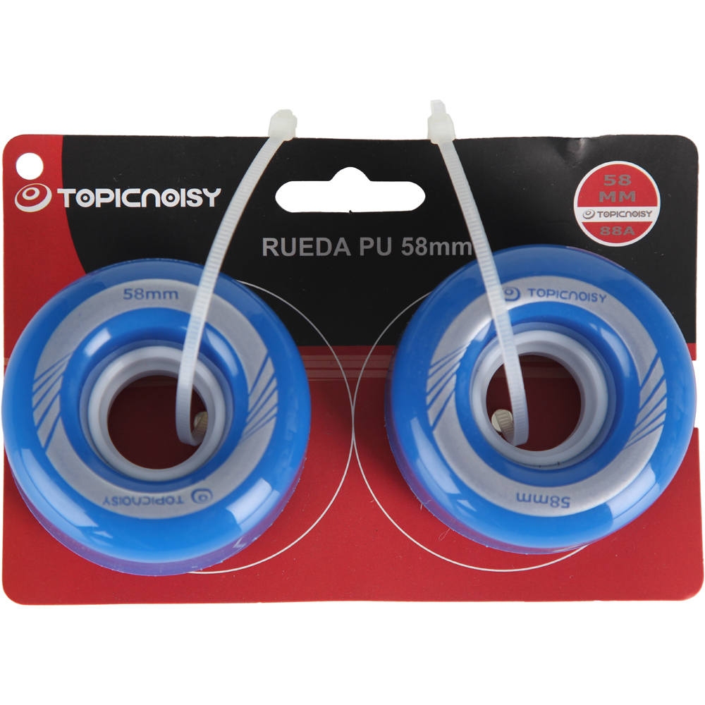 Topic Noisy pack 2 ruedas 58mm roller ruedas skate