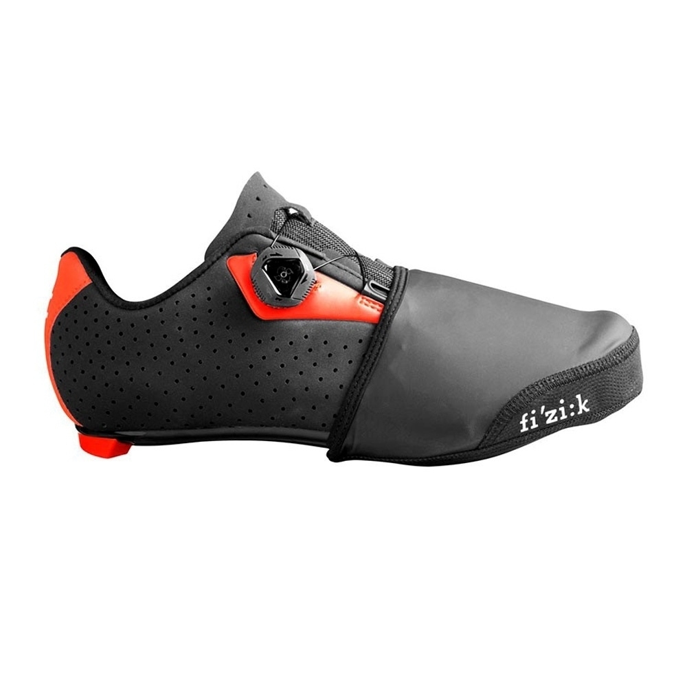 Fizik cubrezapatillas ciclismo PUNTERAS WIND PROOF vista frontal