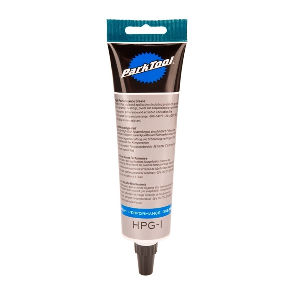 Park Tool aceites y lubricante bicicleta HPG-1 GRASA DE ALTO RENDIMIENTO vista frontal