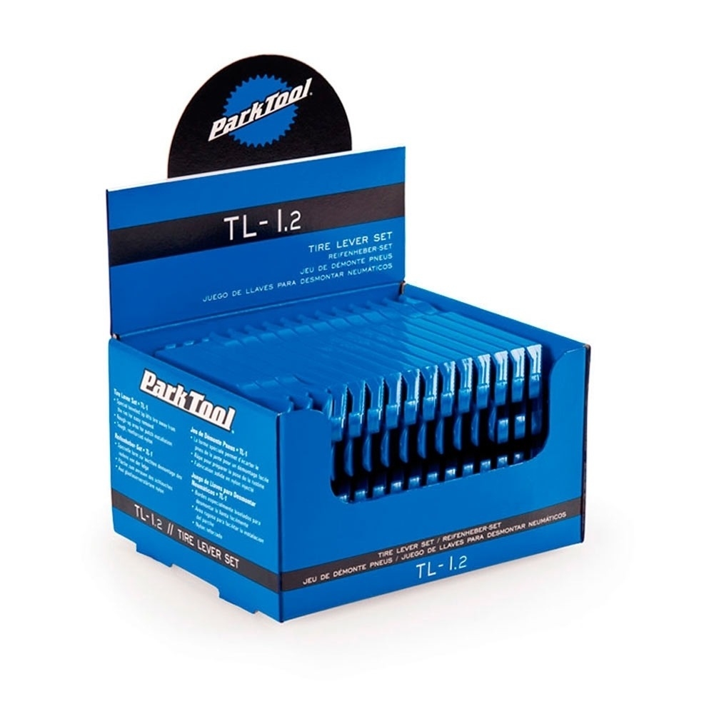 Park Tool desmontable bicicleta TL-1.2 JGO DESMONTAB DE FIBRA DISPLAY 25 vista frontal