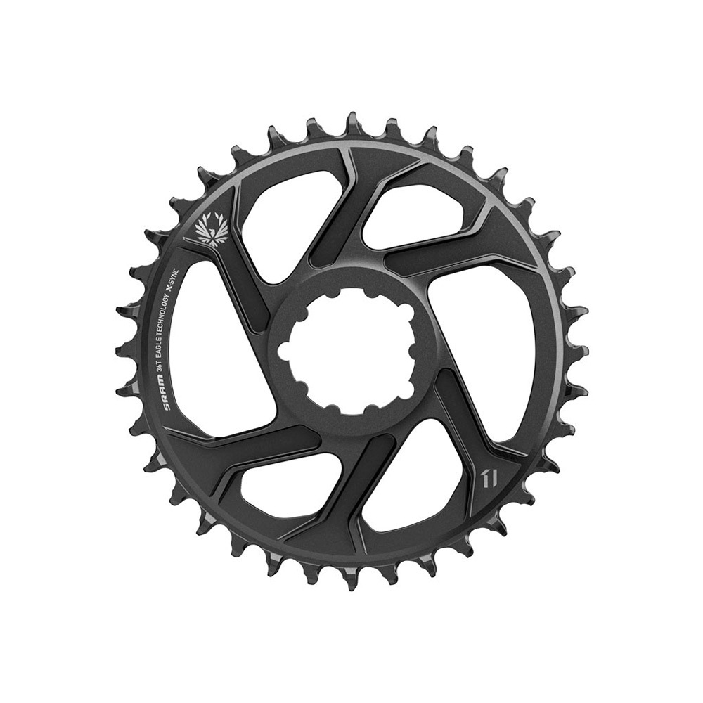 Sram platos mtb X-SYNC 12V 36D DM 6 vista frontal