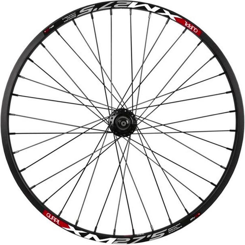 Gurpil ruedas mtb RUEDA DELANTERA XM 27.5 V-BRAKE NEGRA/RA vista frontal