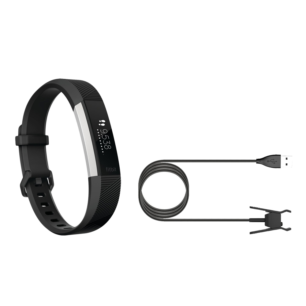 Fitbit pulsera de actividad FITBIT Alta HR  Negro vista frontal