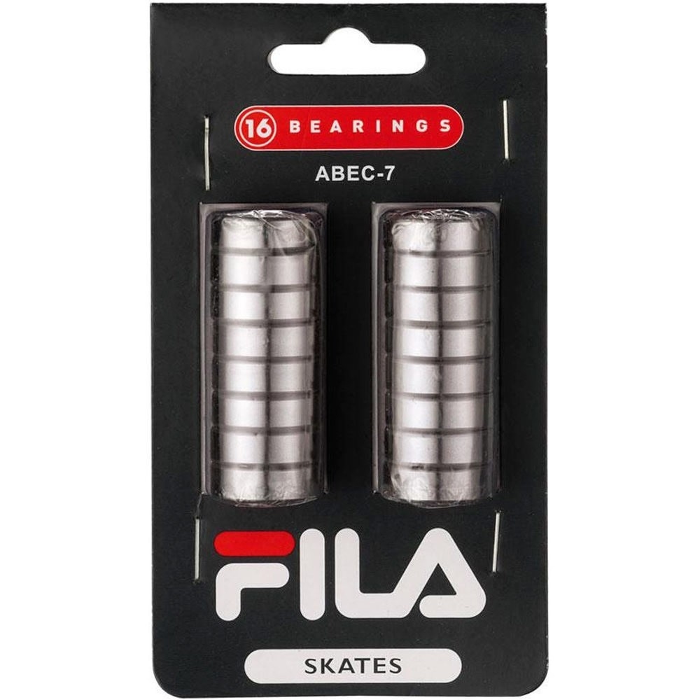 Fila ruedas skate ABEC 7 BEARINGS SET 16 packs vista frontal