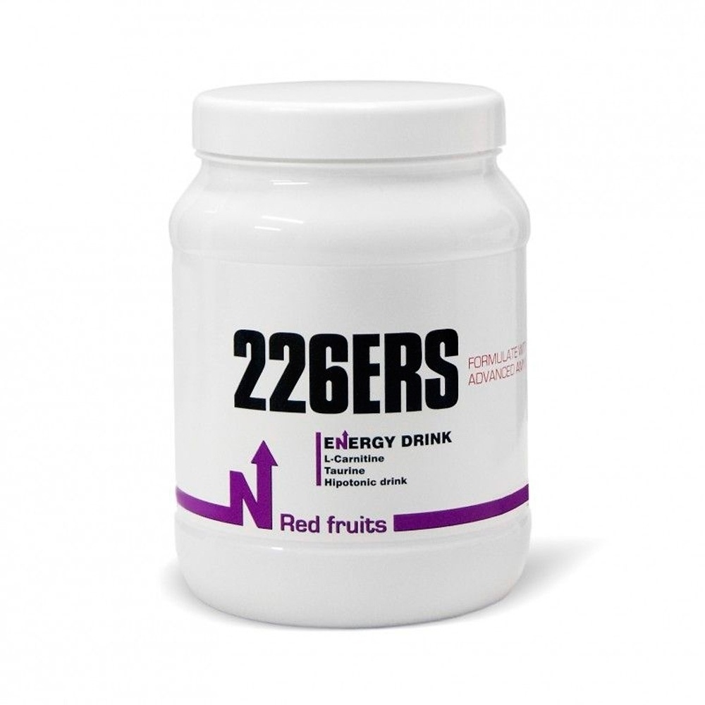 226ers hidratación ENERGY DRINK 500gr RED FRUITS vista frontal