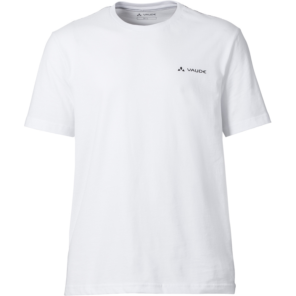 Brand camiseta montaña manga corta hombre Blanco (M)