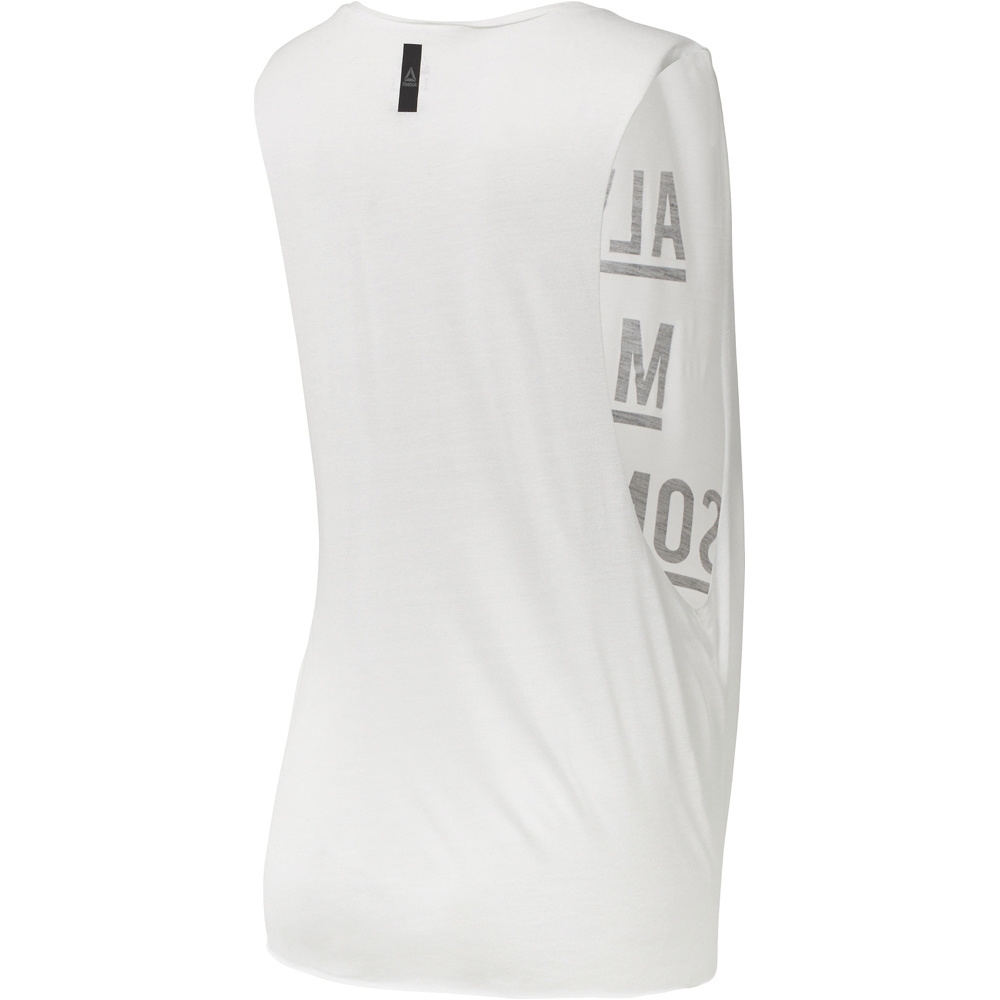 Reebok camiseta tirantes fitness mujer TS Muscle Tank vista trasera