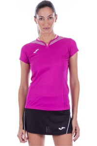 Joma camiseta tenis manga corta mujer CAMISETA MUJER SILVER  M/C vista frontal