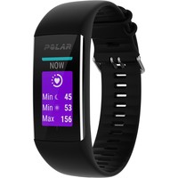 Polar pulsera de actividad A370 BLK vista frontal