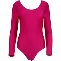 Intermezzo maillot ballet y danza niña BODYLY  ML FORRADO DELANTE vista frontal