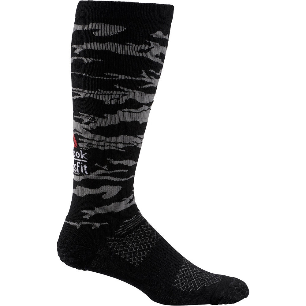 Reebok calcetines fitness CF U COMP CAMO KNEE SO 1P vista frontal