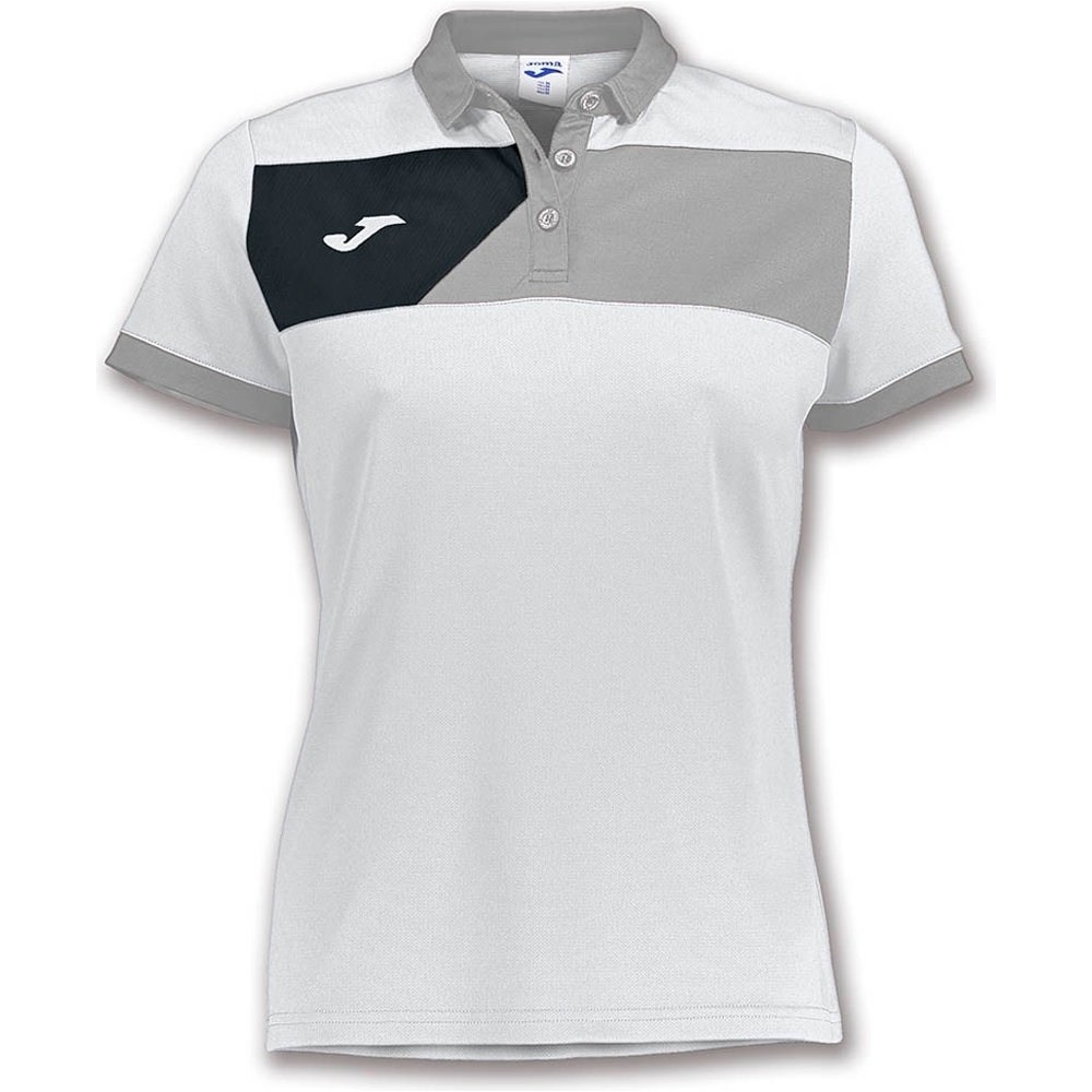 Joma polo tenis mujer POLO CREW II M/C MUJER vista frontal