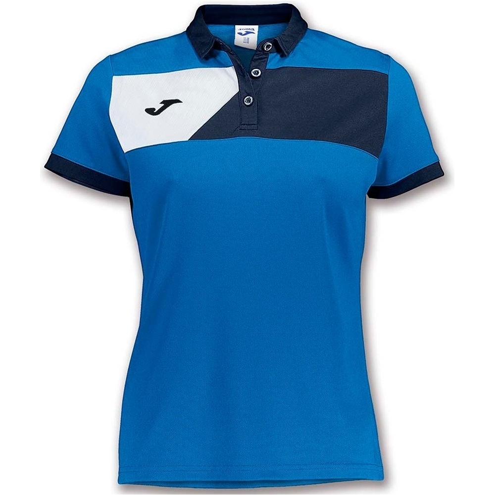 Joma polo tenis mujer POLO CREW II M/C MUJER vista frontal