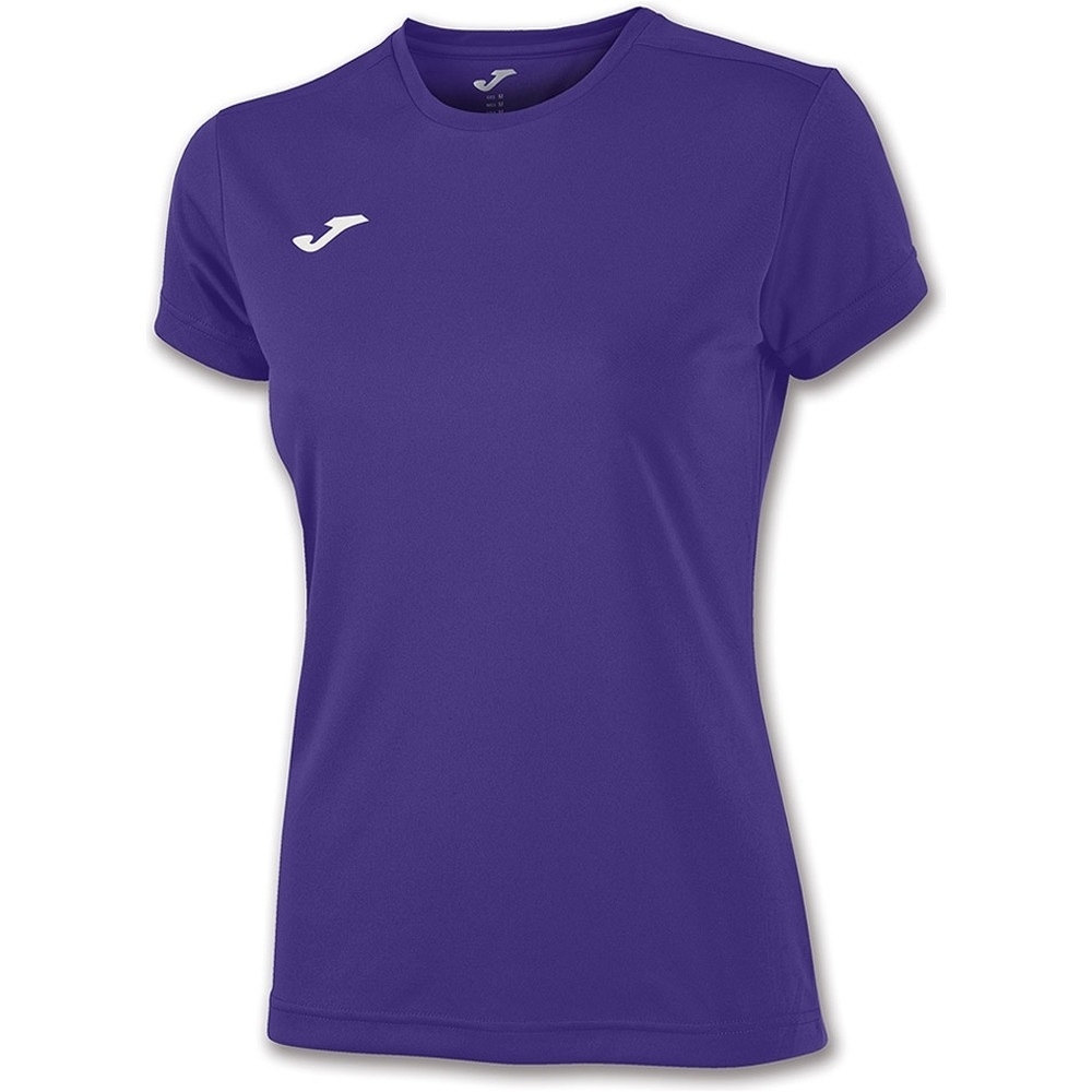 Joma camiseta tenis manga corta mujer CAMISETA COMBI WOMAN  M/C vista frontal