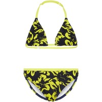 Nameit bañador playa niña NKFZUMMER TRIANGLE BIKINI BOX CAMP vista frontal