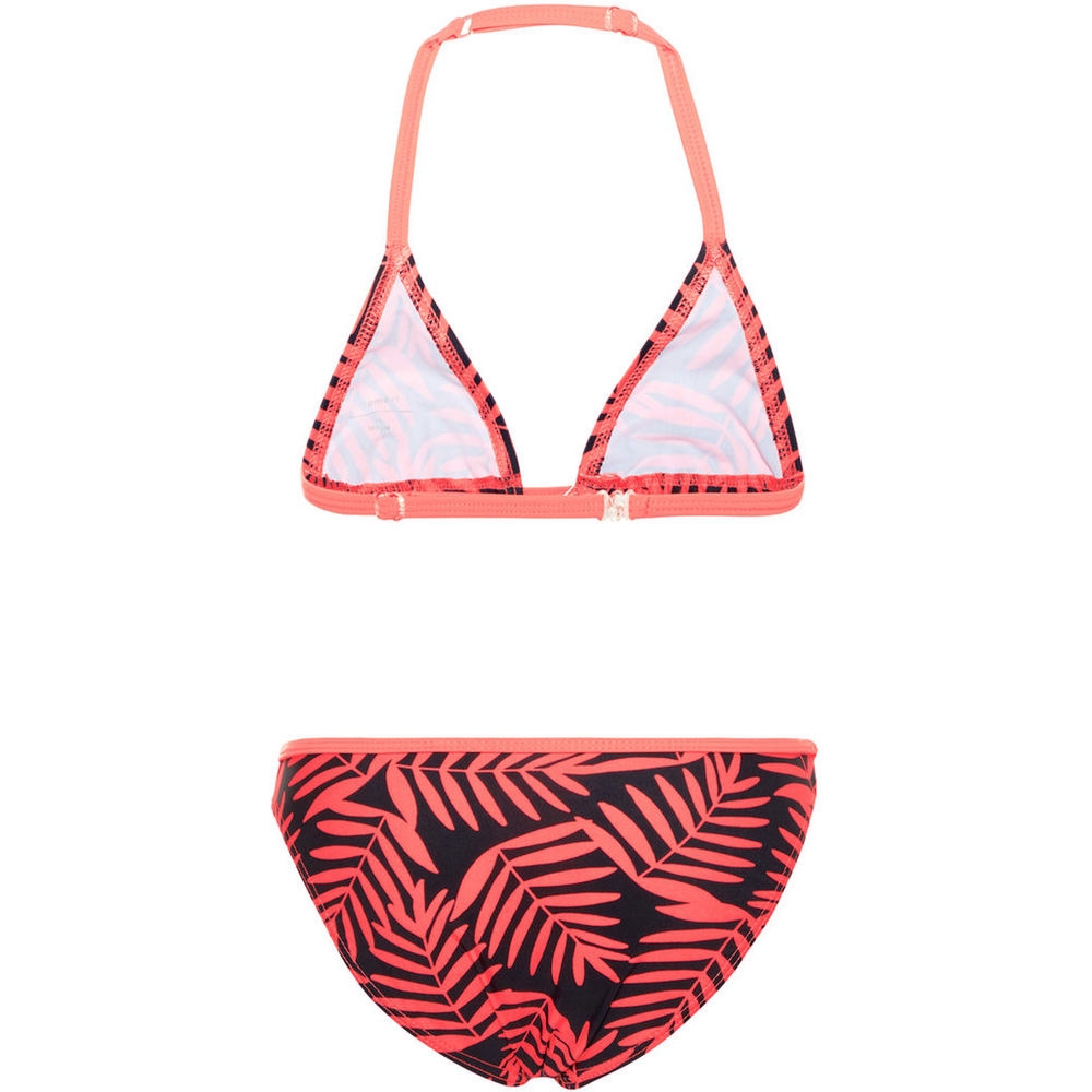 Nameit bañador playa niña NKFZUMMER TRIANGLE BIKINI BOX CAMP vista trasera