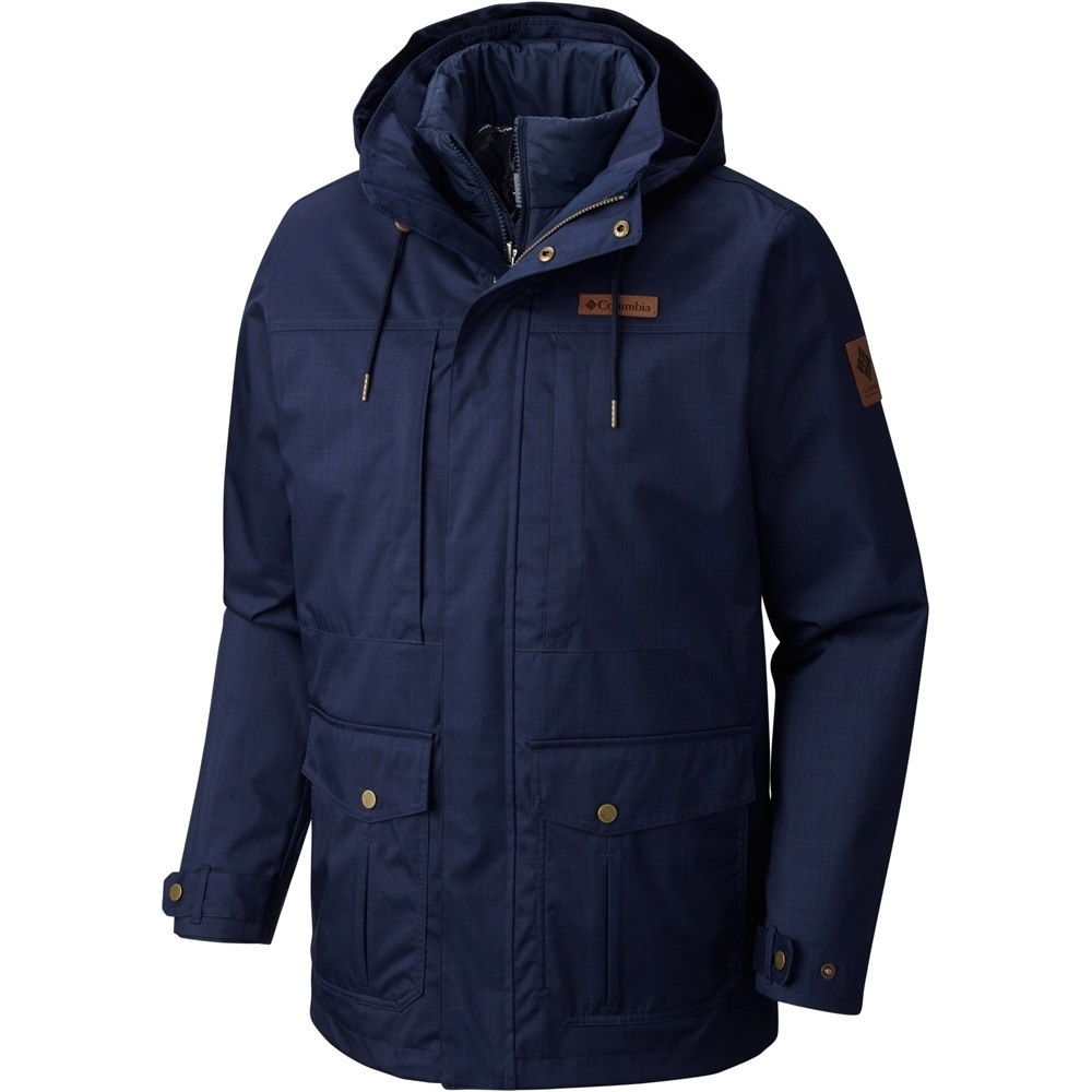 Columbia chaqueta impermeable insulada hombre Horizons Pine Interchange Jacket vista frontal