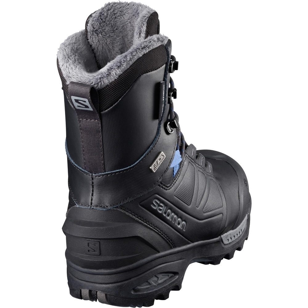 Salomon bota montaña cuero mujer TOUNDRA PRO CSWP W vista trasera