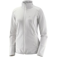 Salomon camiseta montaña manga larga mujer DISCOVERY FZ W vista frontal