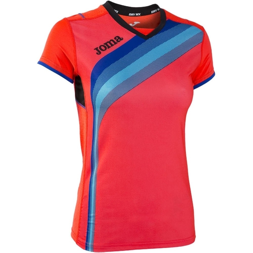 Joma camiseta entrenamiento manga corta mujer ELITE V CTA M/C vista frontal