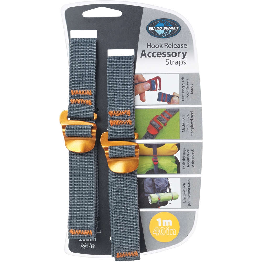 Seatosummit 20mm strap hook 1m varios montaña