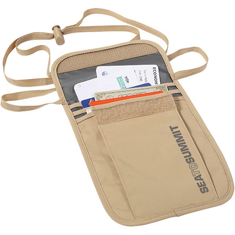 Seatosummit carteras montaña Neck Wallet 5 vista frontal