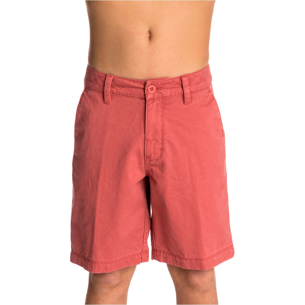 Rip Curl bermuda niño BASIC WALK CHINO BOY 17 vista frontal