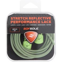 Sof Sole cordones PERFORMANCE ROUND YELLOW vista frontal