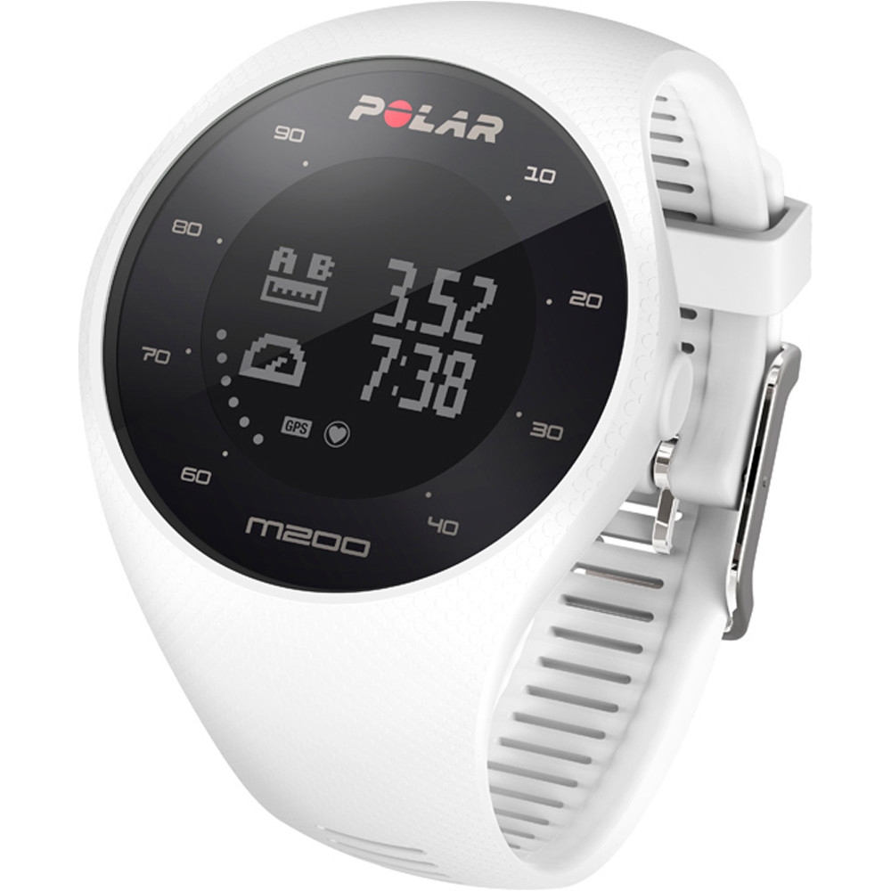 Polar pulsómetros con gps M200 WHITE 02