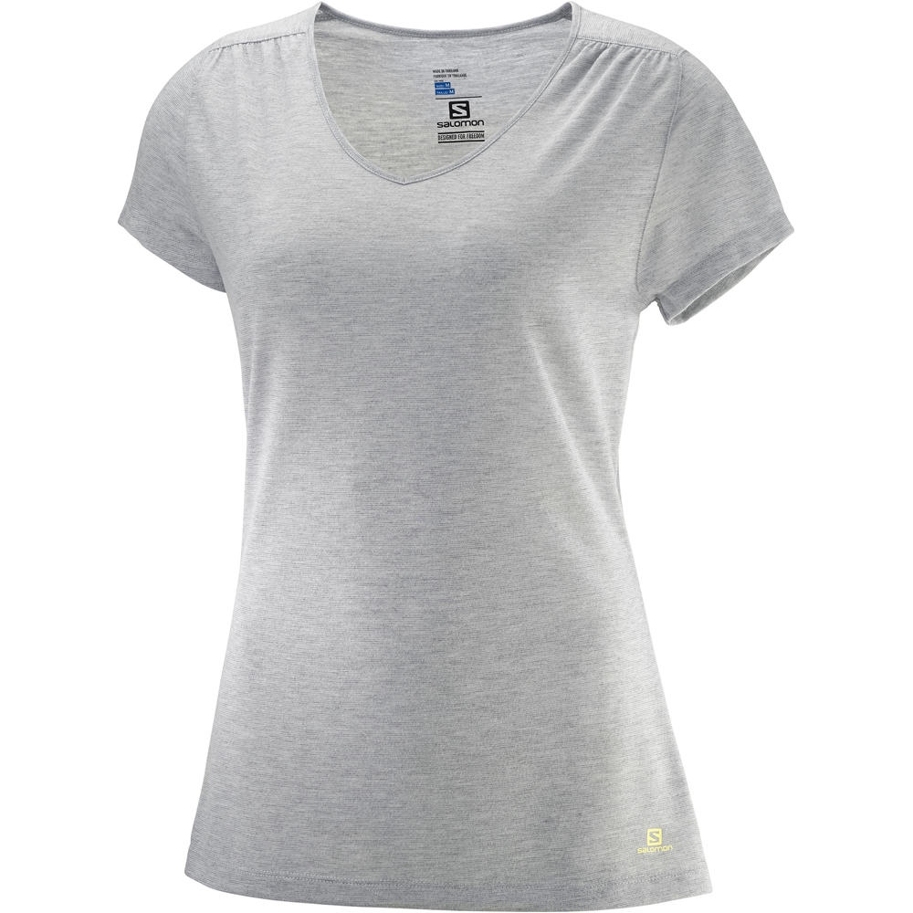 Salomon camiseta montaña manga corta mujer ELLIPSE SS TEE W vista frontal