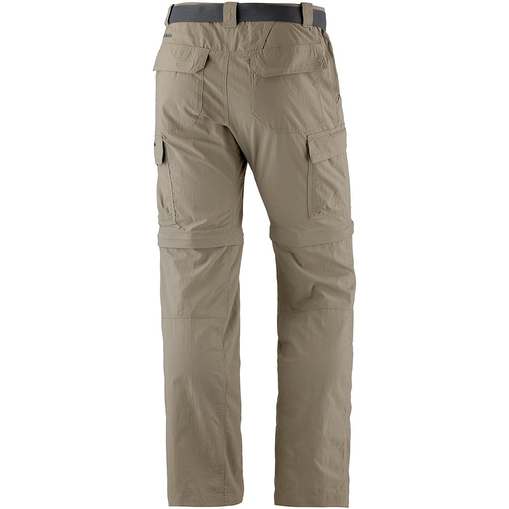 Columbia pantalón montaña hombre Silver Ridge  Convertible Pant vista trasera