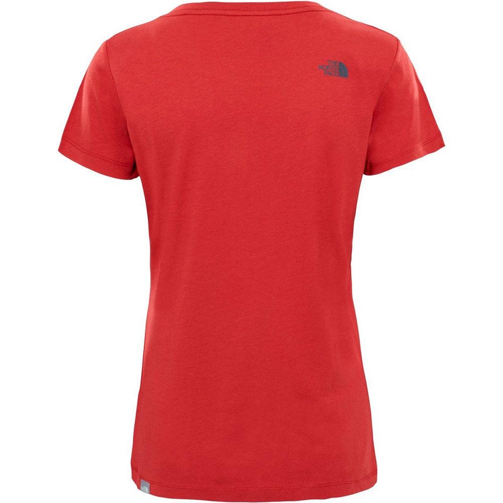 The North Face camiseta montaña manga corta mujer W S/S NSE Tee _3 vista trasera