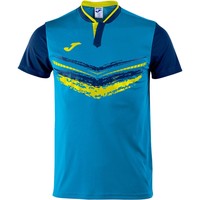 Joma camiseta tenis manga corta hombre CAMISETA TERRA II ROYAL M/C vista frontal