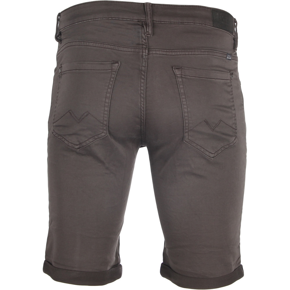 Blend bermudas hombre JOGG DENIM SHORTS BRUNE vista trasera