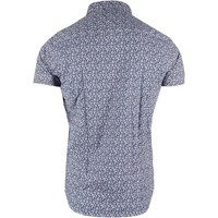 Solid camisa manga corta hombre SHIRT - NAPOLI vista trasera