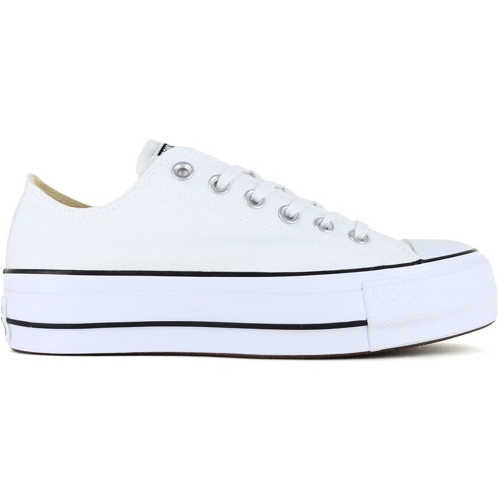 Chuck taylor all star platform canvas zapatilla moda mujer Blanco (39,5)