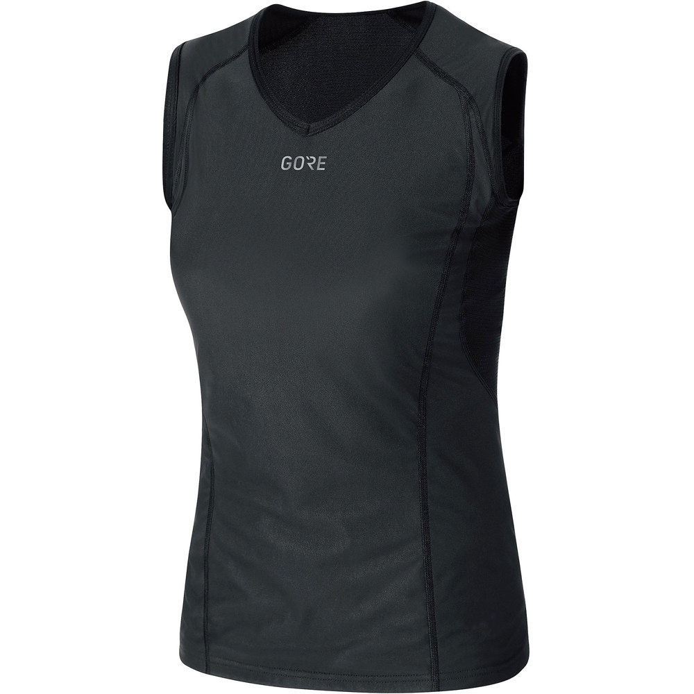 Gore camiseta térmica sin mangas mujer M Wmn GWS BL Sleeveless Shirt vista frontal