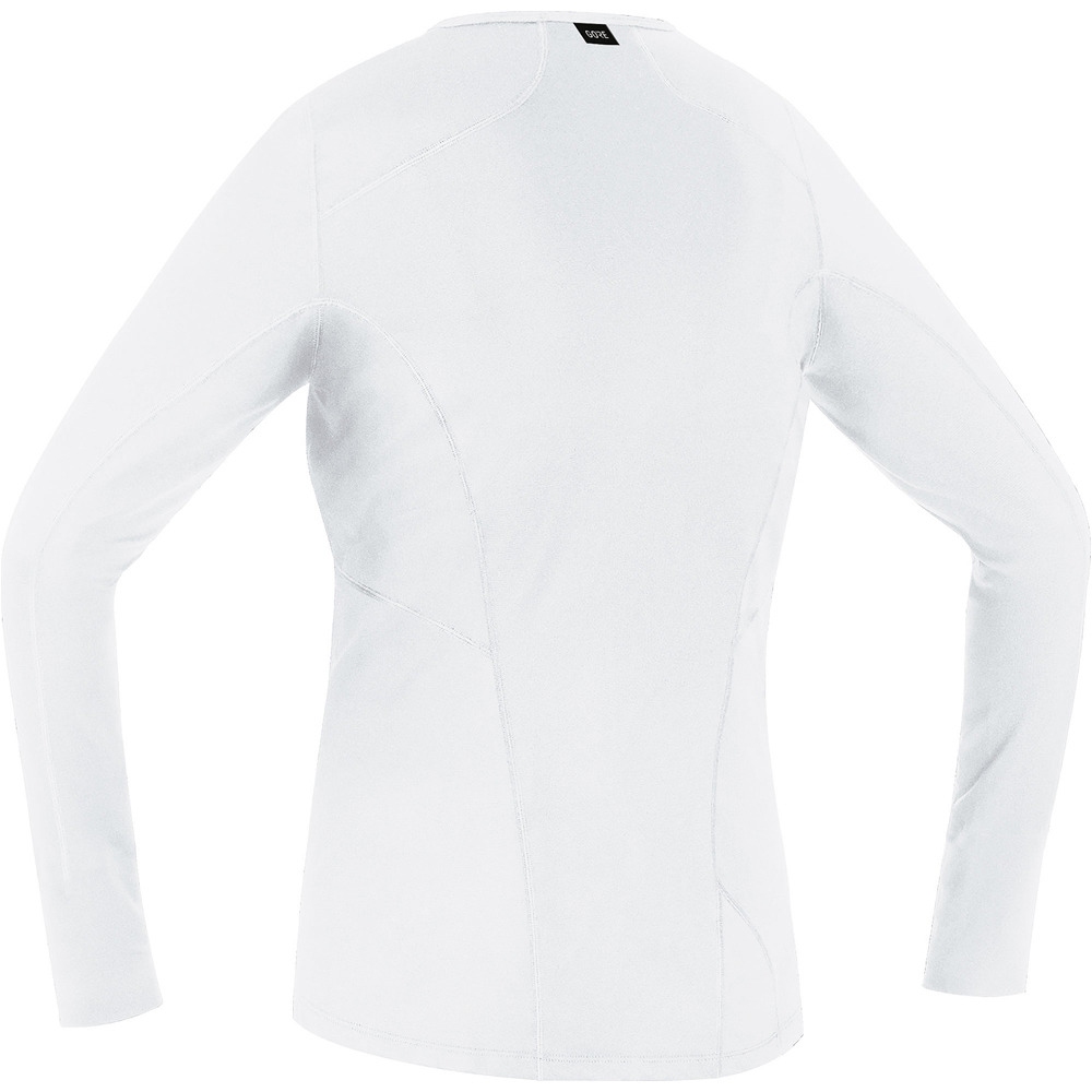 Gore camisetas termicas mujer M Wmn BL Long Sleeve Shirt vista trasera