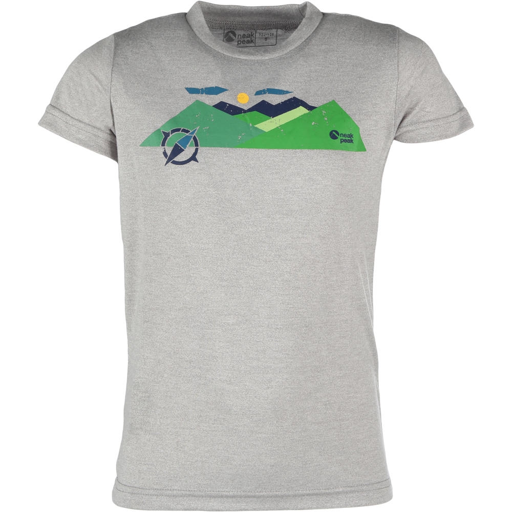 Neak Peak camiseta montaña manga corta niño JORGE BSF vista frontal