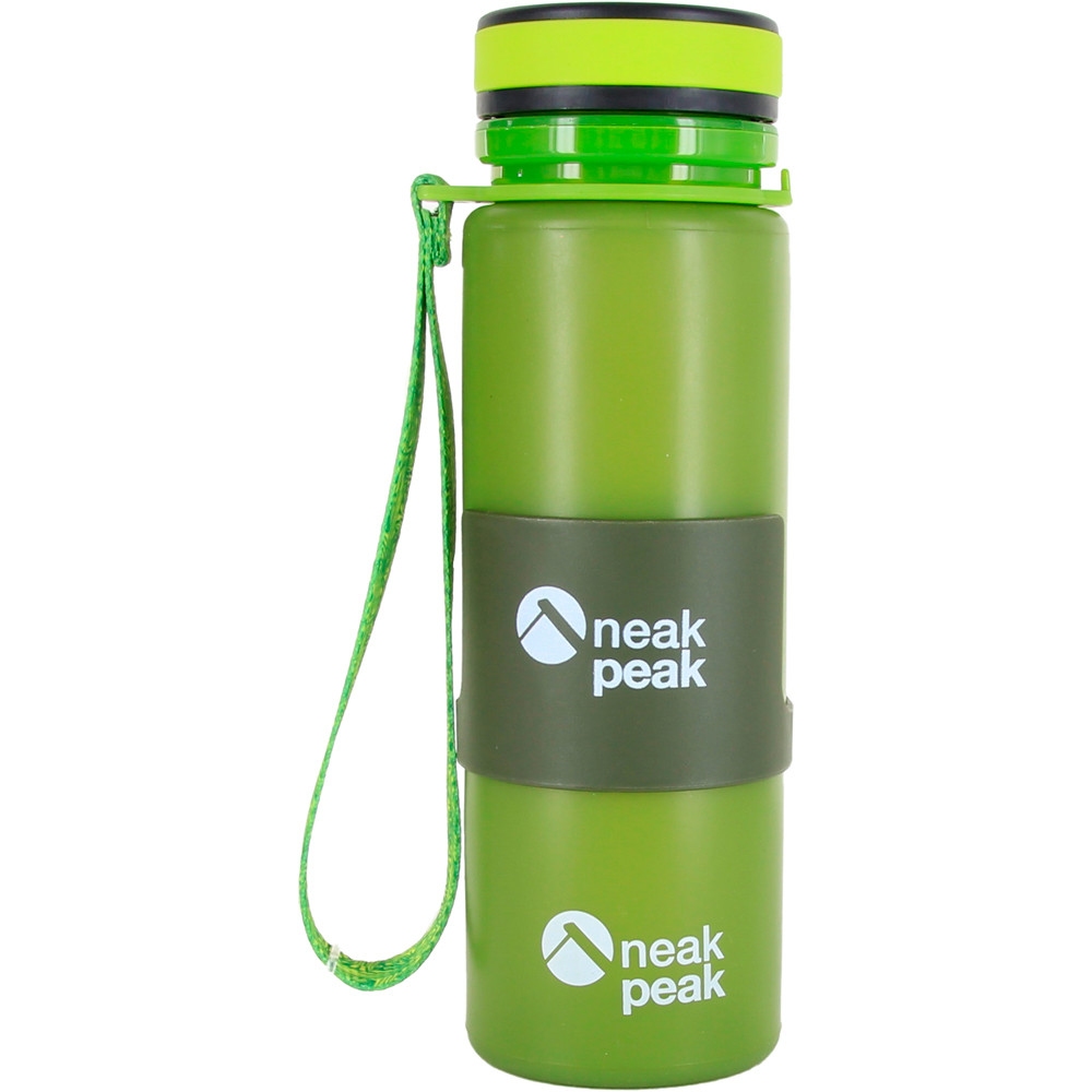 Neak Peak cantimplora SILICONE BOTTLE 500ML vista frontal