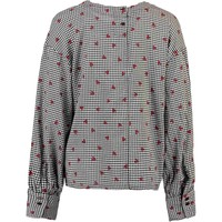 Esprit camisa manga larga mujer _EDC_vichy blouse vista trasera