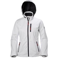 Helly Hansen chaqueta impermeable mujer W CREW HOODED MIDLAYER JACKET vista frontal