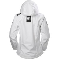 Helly Hansen chaqueta impermeable mujer W CREW HOODED JACKET vista trasera