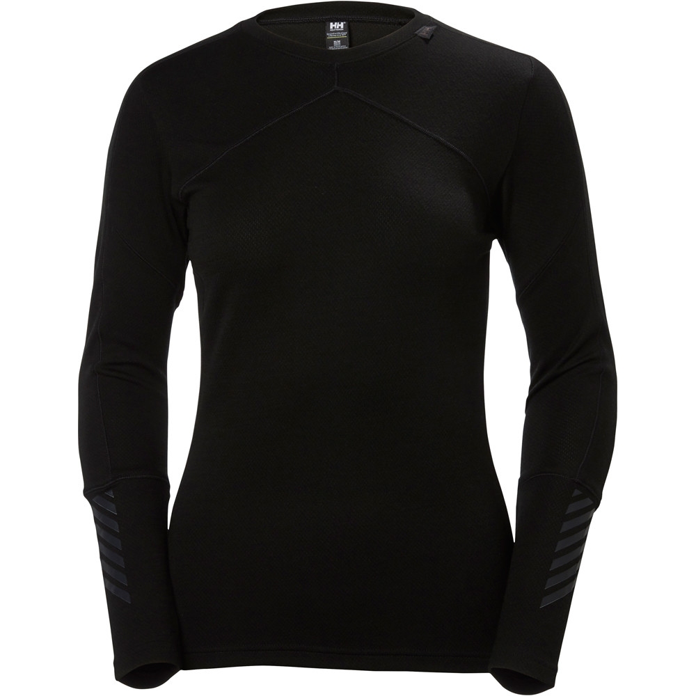 Helly Hansen camiseta térmica manga larga mujer W HH LIFA MERINO CREW vista frontal